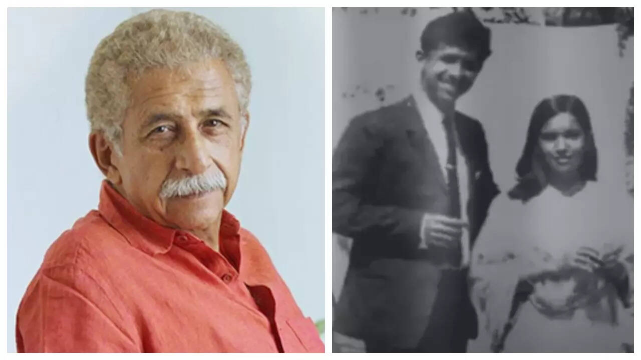 Did you know Naseeruddin Shah married 34-year-old Parveen Murad at the age  of 19 and took 12 years to pay alimony after their divorce? | - The Times  of India