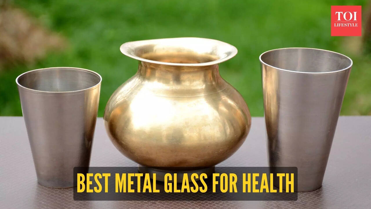 Copper, silver or brass: Which metal glass is actually healthier to drink  from?