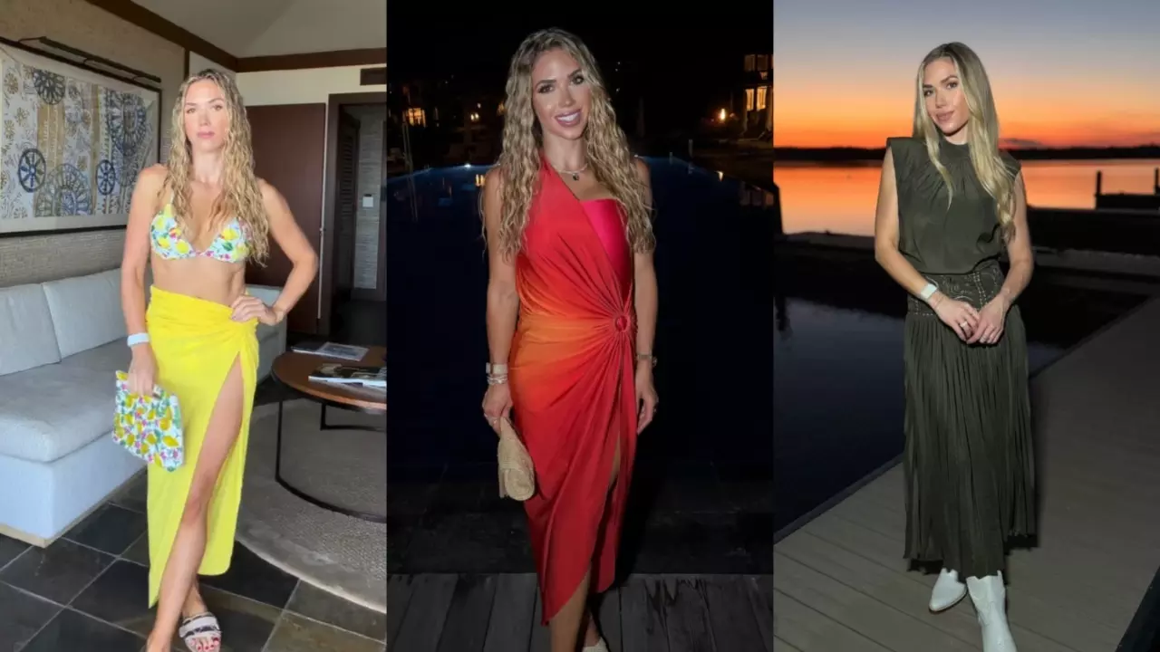 Chiefs' heiress Gracie Hunt stuns in a sizzling bikini and a striking red  dress beneath the glowing Hawaiian Supermoon | NFL News - The Times of India