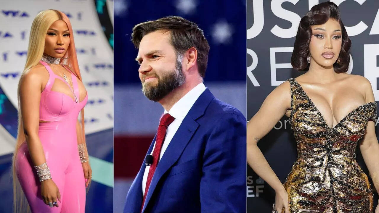 Nicki Minaj vs. Cardi B feud takes political twist as JD Vance jumps in  with unexpected praise | NFL News - The Times of India