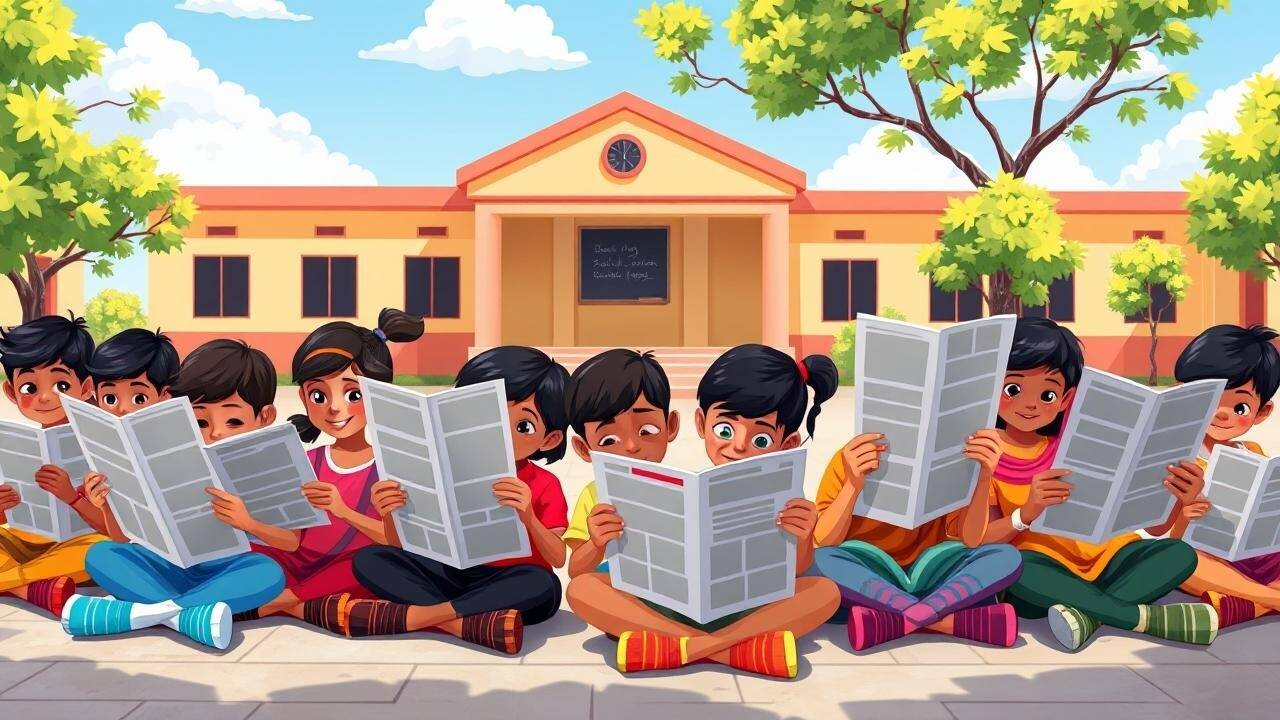Newspaper reading now a must for students in UP government schools