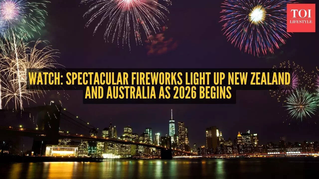 Watch: Spectacular fireworks light up New Zealand and Australia as 2026 begins