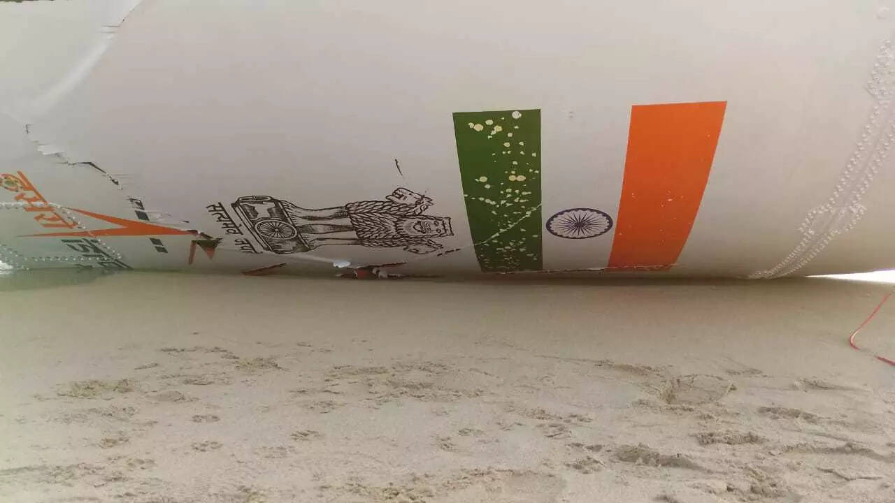 ‘LVM3 rocket debris’ washed ashore on Sri Lanka coast