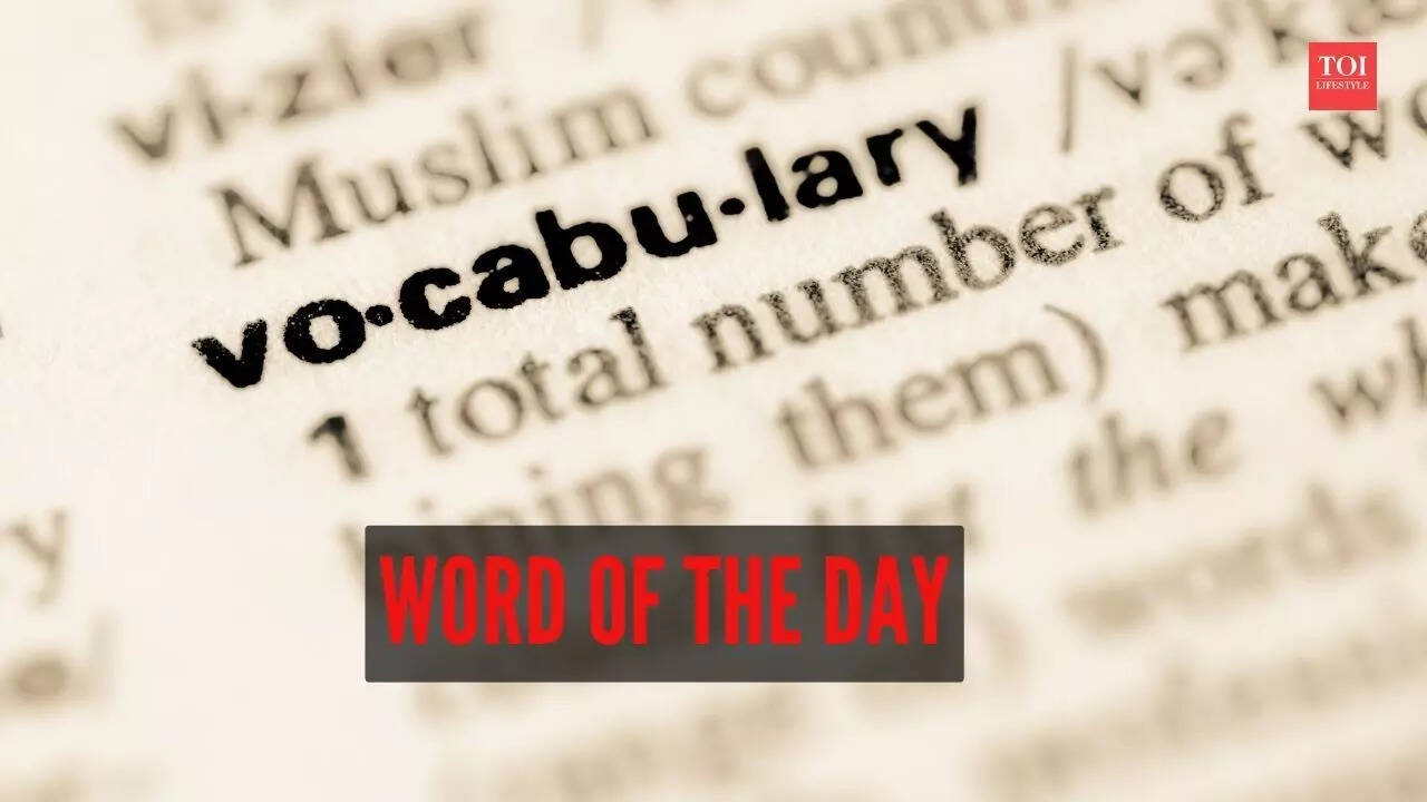 Word of the day: Adagio - The Times of India