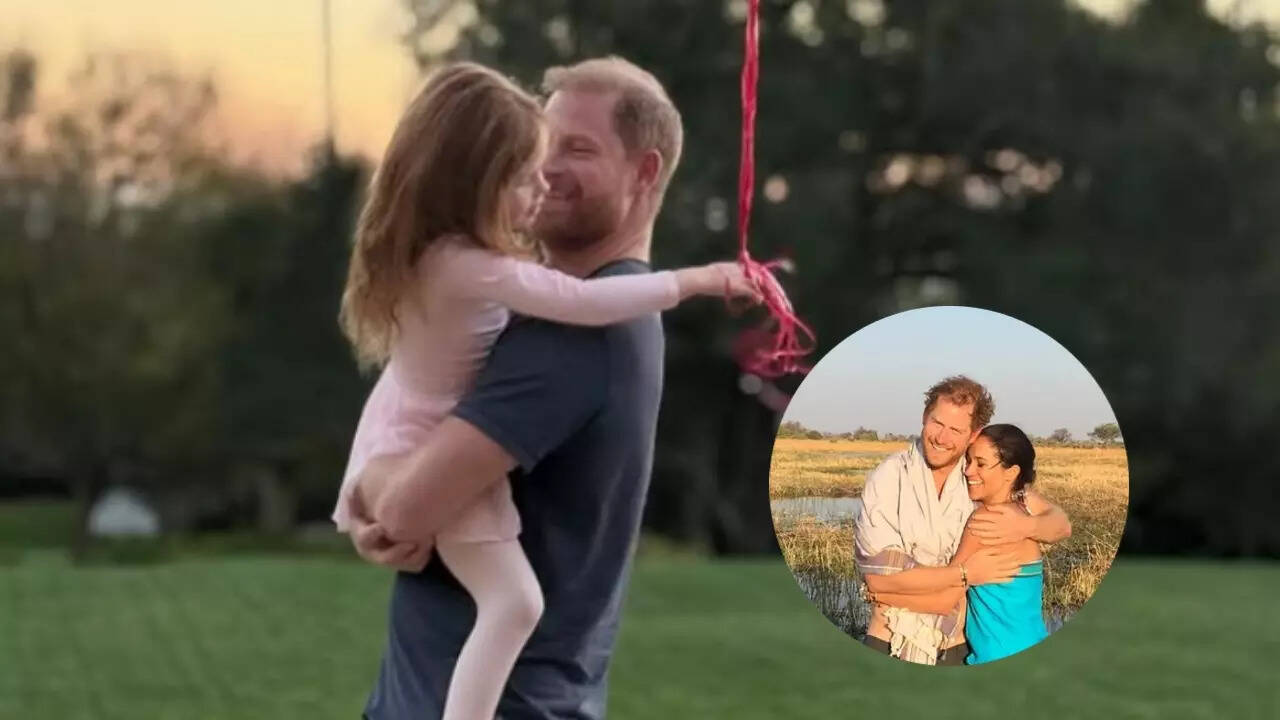 Meghan Markle reveals daughter Lillibet's face for the first time - Pic | -  The Times of India