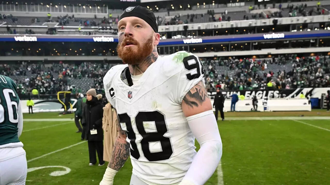 NFL Trade News: Maxx Crosby heads to Ravens in blockbuster deal that could  transform Baltimore's pass rush instantly | NFL News - The Times of India