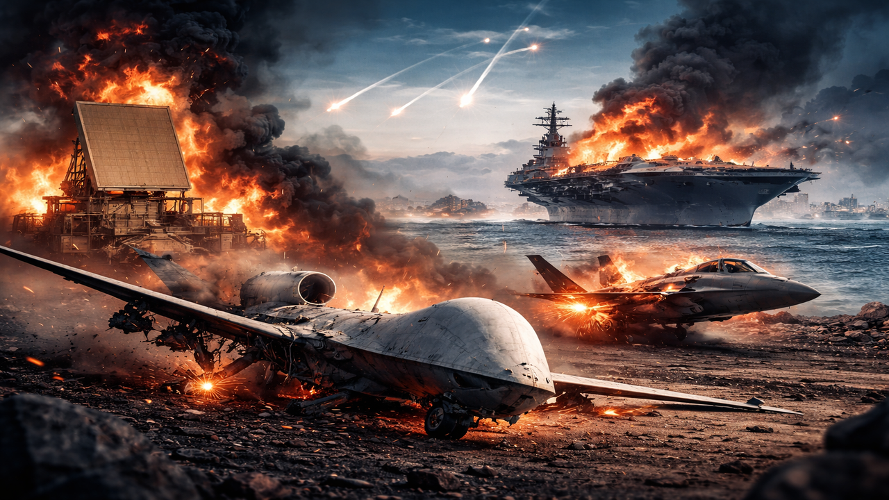 Iran's 21-day assault: Full list of US military losses and damage - The  Times of India