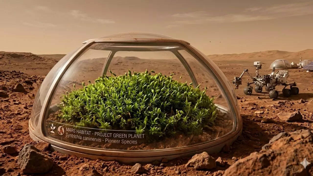 Scientists discover a plant that could survive on Mars and help create a  'Green Planet' | - The Times of India