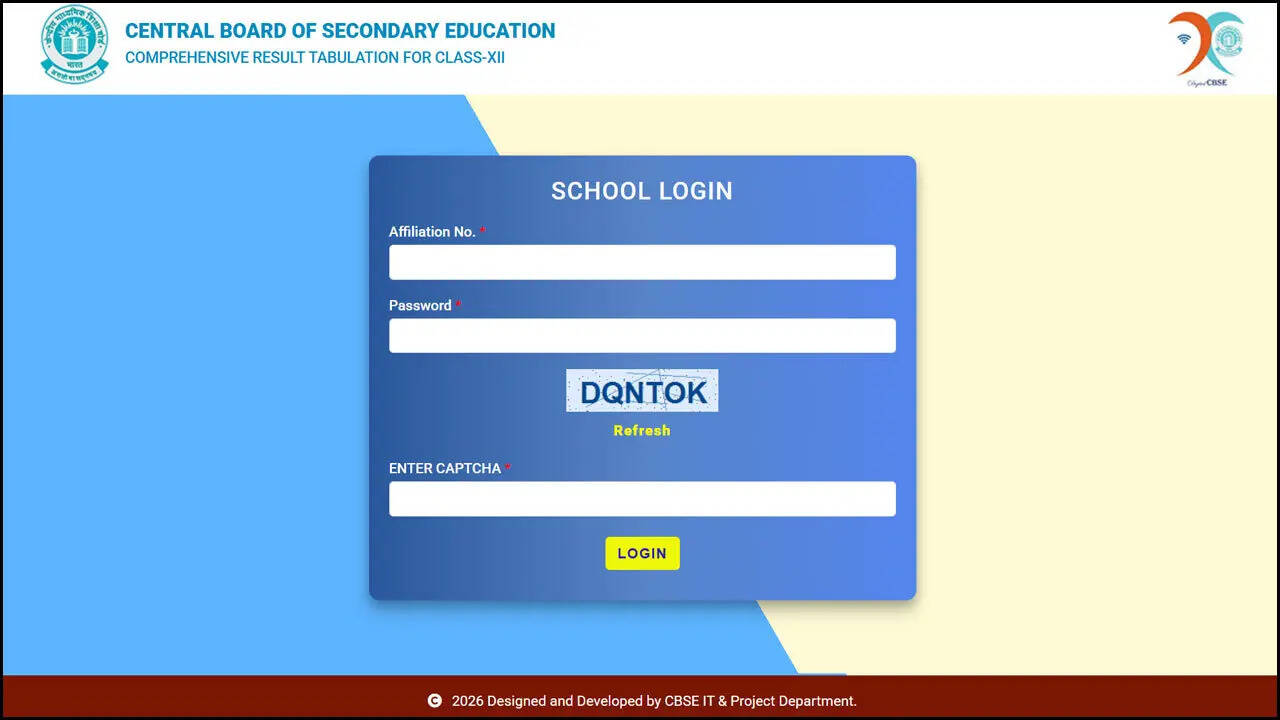CBSE Class 12 marks upload portal opens for West Asia schools; check direct link here
