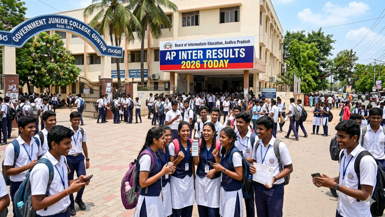 AP Inter 1st and 2nd result 2026: Date and time to check and download scorecards