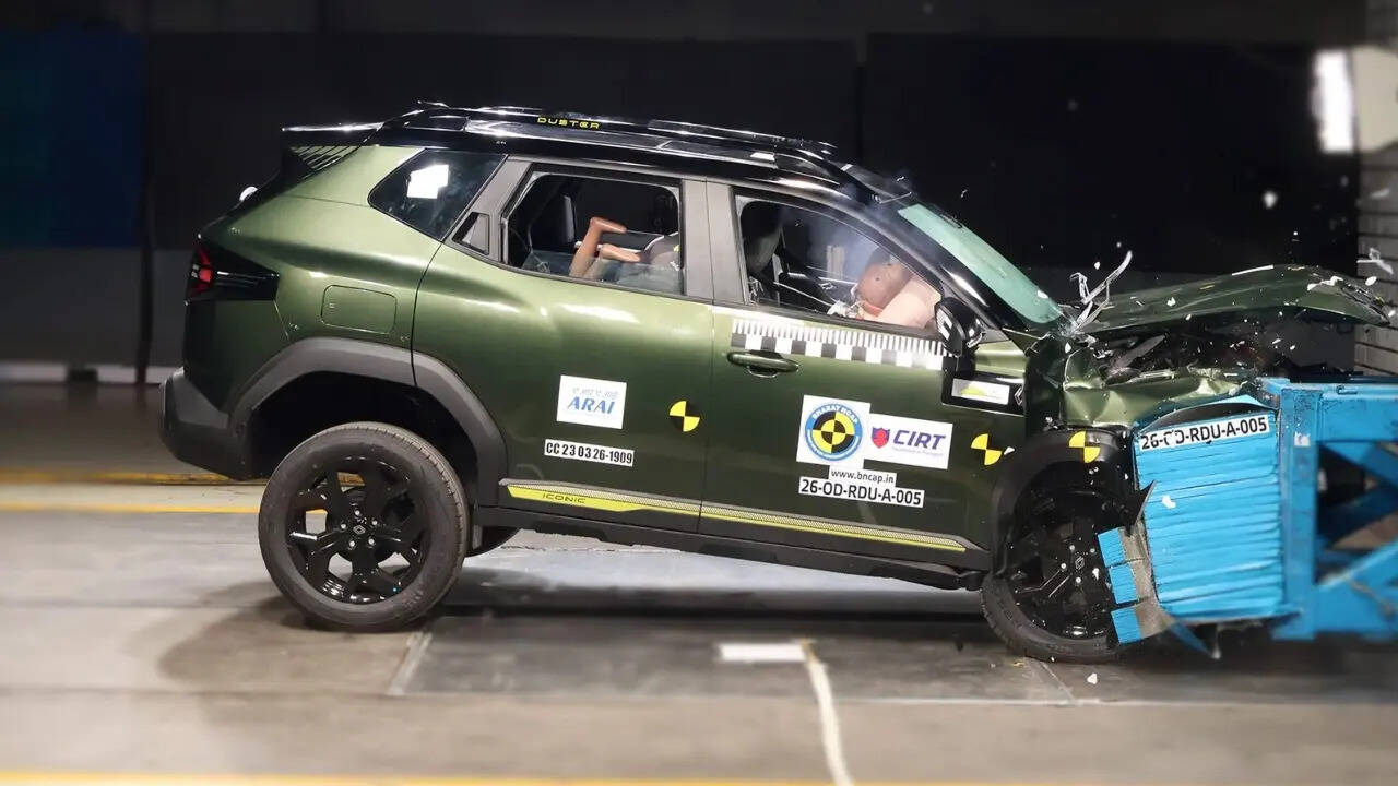 Renault India Duster bags 5-star safety in BNCAP: Details, points scored