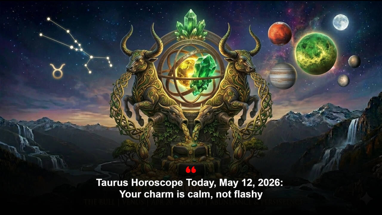 Daily Taurus Horoscope: Stars favour calm charm and steady work; avoid midday money fog