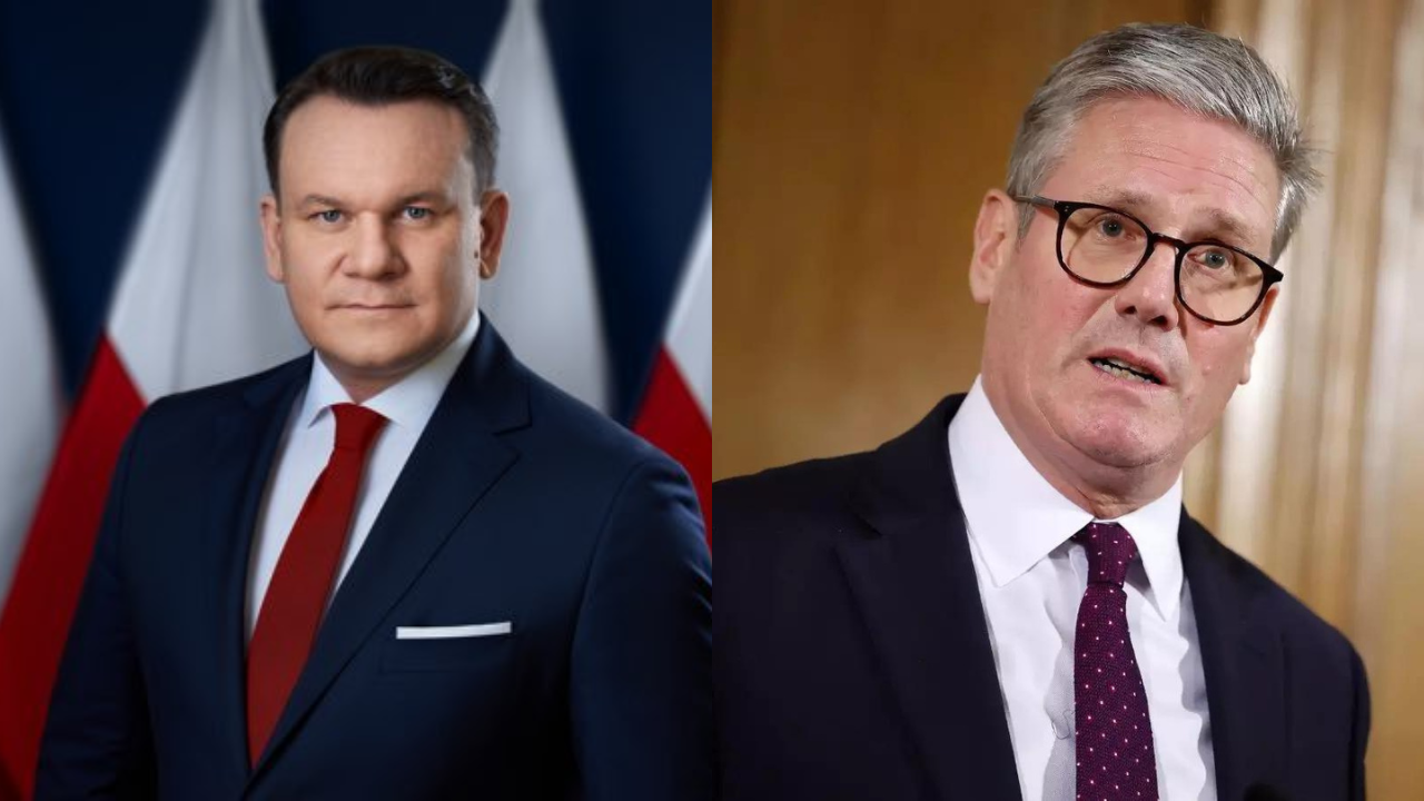 Polish EU lawmaker Dominik Tarczynski threatens legal action against Starmer  over 'hatred and division' remarks on London rally
