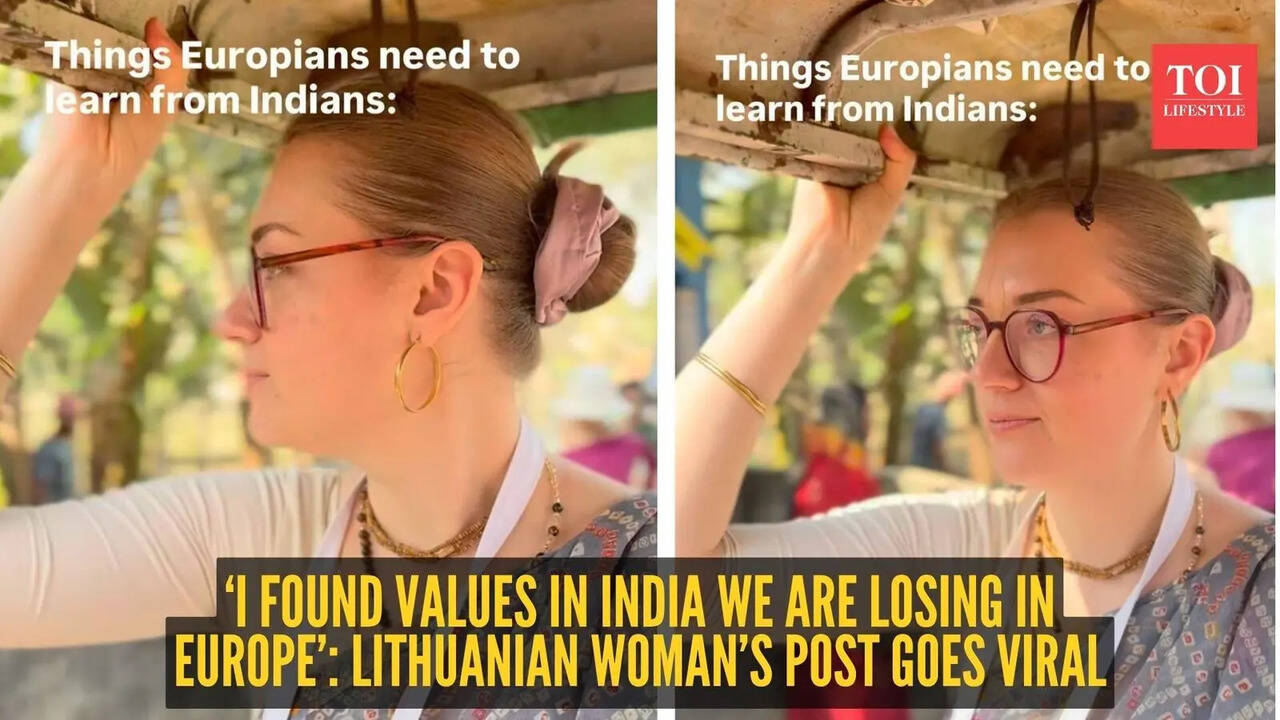 Wanita Lithuania Puji India Secara Viral, Eropa Terkejut