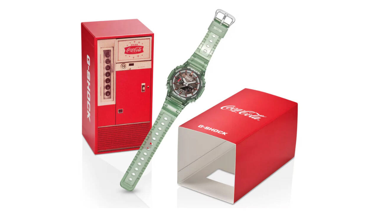 Casio India launches G-SHOCK x Coca-Cola GA-2100CC in India with
