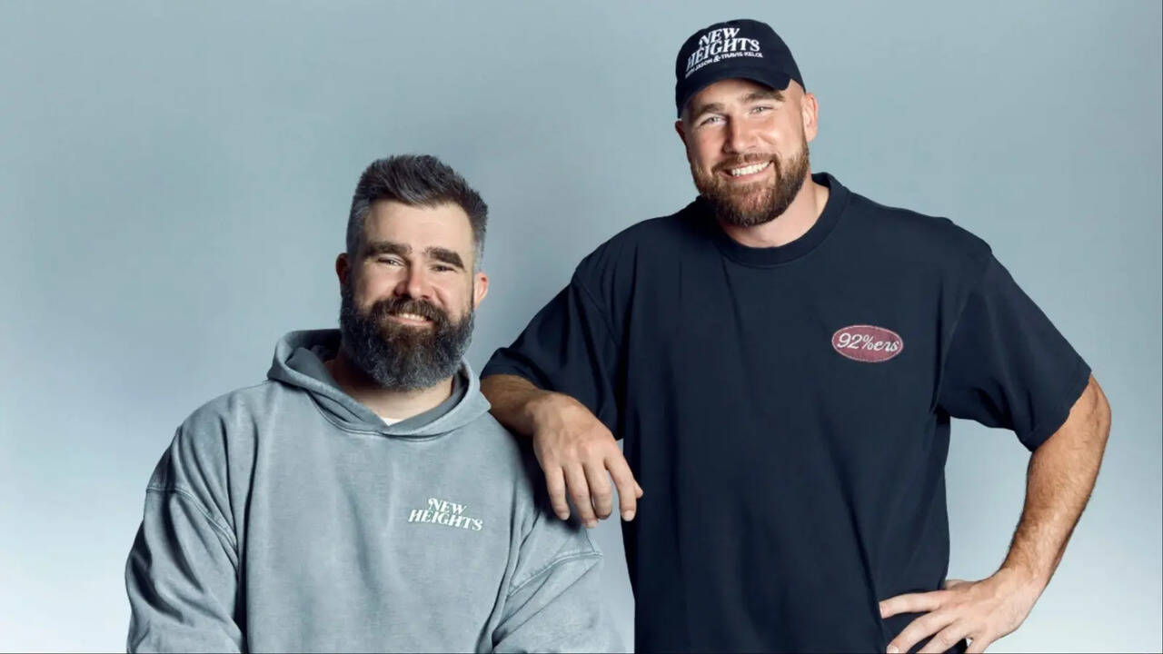 Travis Kelce believed his name was something else while Jason Kelce feared there were sharks in swimming pools