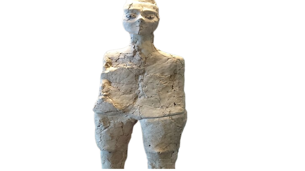 In 1983, road workers near Amman found plaster figures that