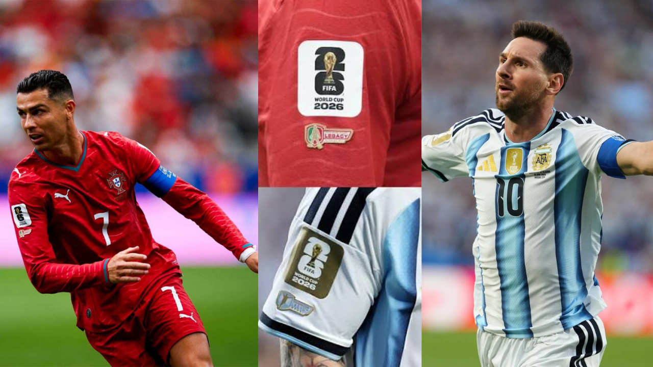 What is the legacy badge? Why Messi and Ronaldo are wearing it at FIFA World Cup 2026