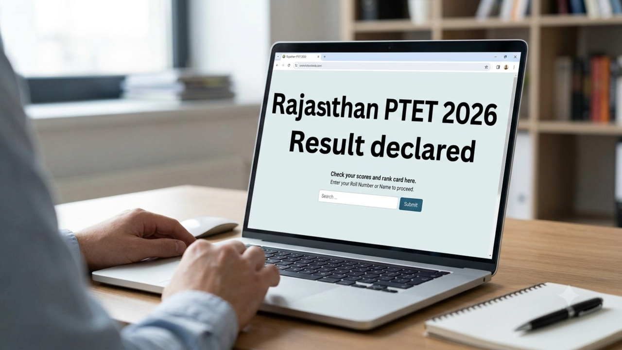 Rajasthan PTET 2026 Result declared: Here's how to check scorecard at ptetvmoukota2026.in