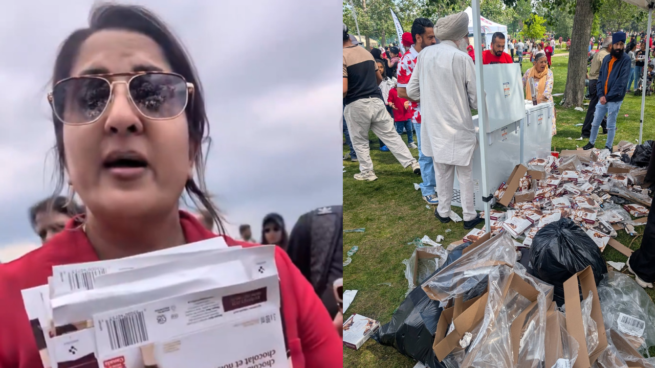 Canada Day video shows woman blaming Indians for trash, sparks debate
