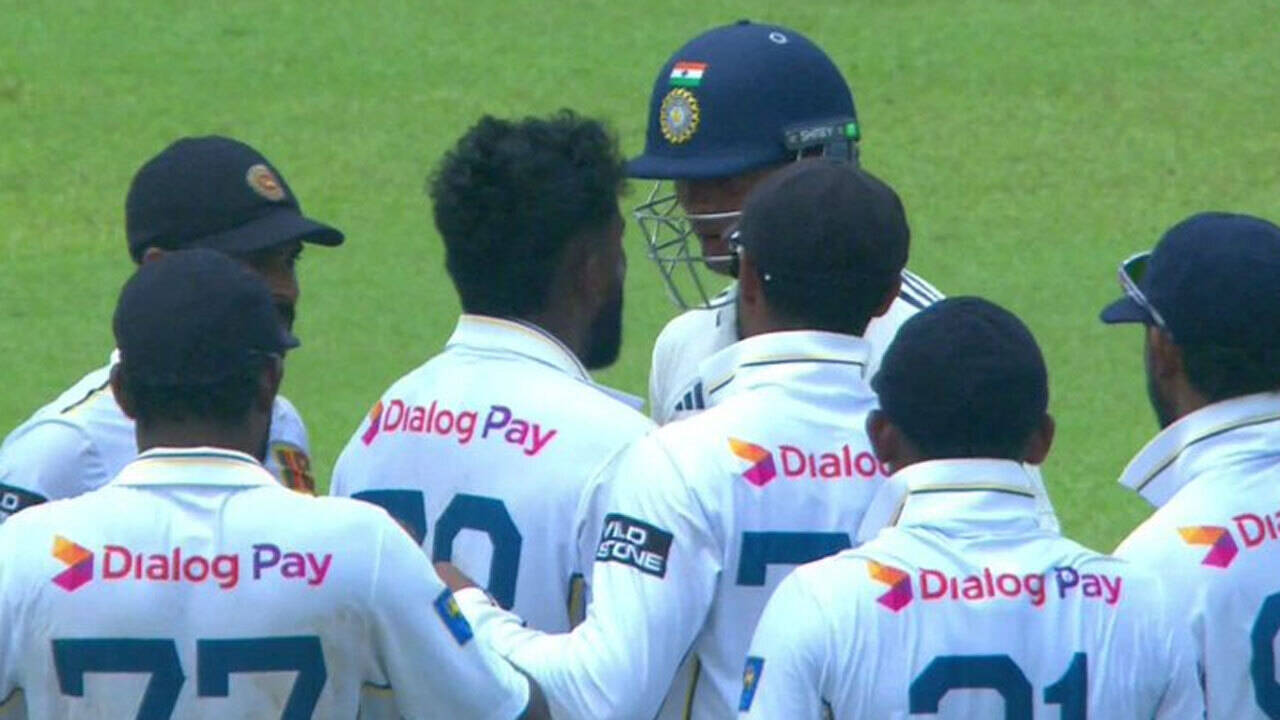 Ugly scenes! Yashasvi Jaiswal, Asitha Fernando clash after heated send-off in Colombo - Watch
