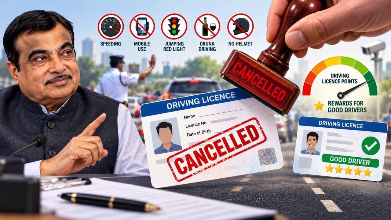 Traffic violations could cost driving licence points; Gadkari plans new rules