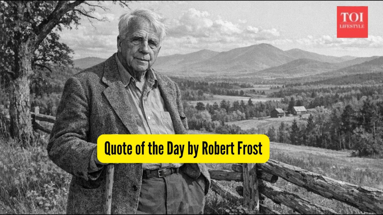 Quote of the Day by Robert Frost: “In three words I can sum up everything I've learned about life, it..."