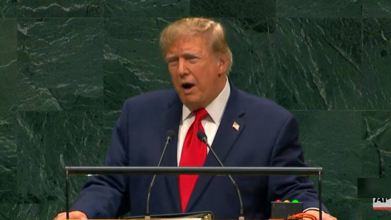 'I have made peace': Trump calls on all nations to impose blockade on Iran at UNGA