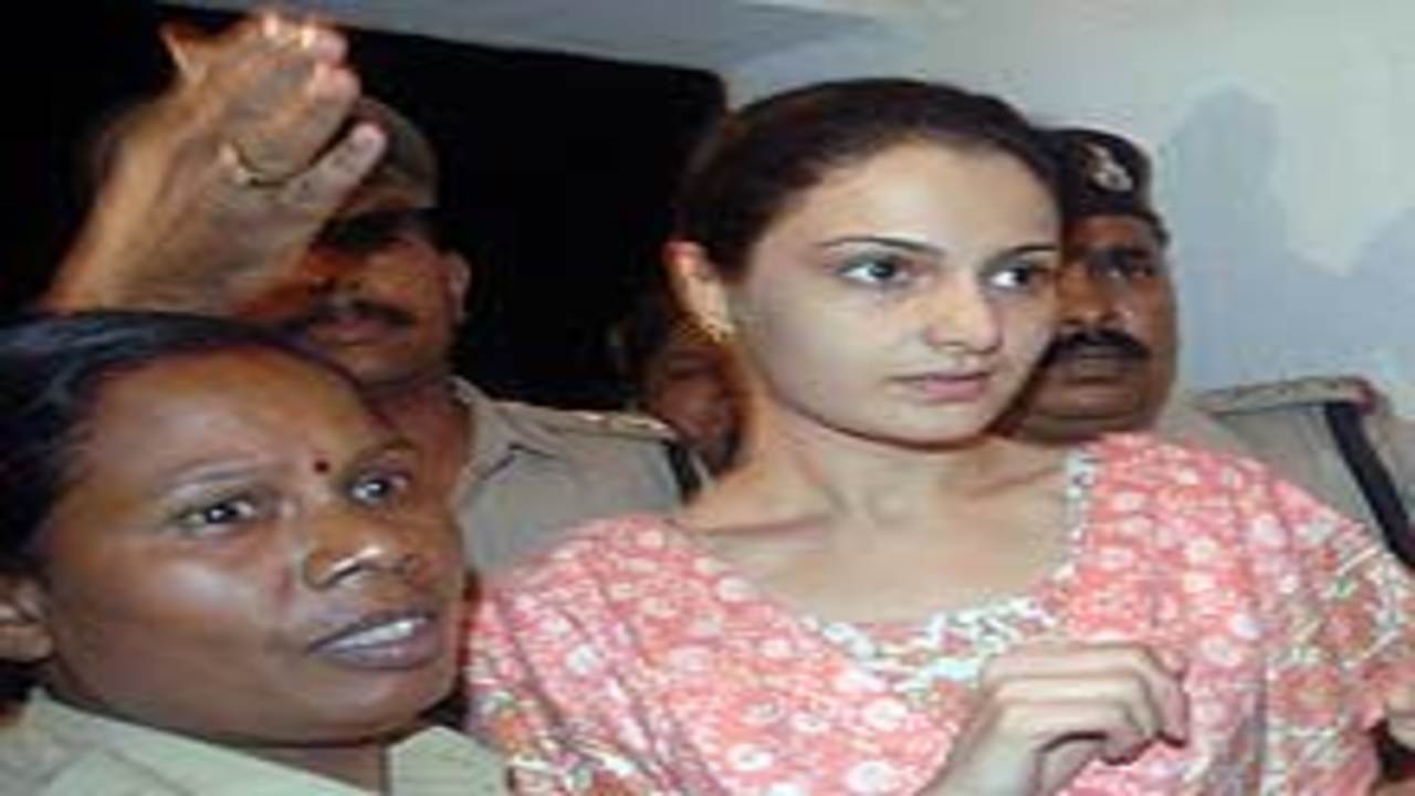 Monica Bedi released from Hyderabad jail | India News - Times of India