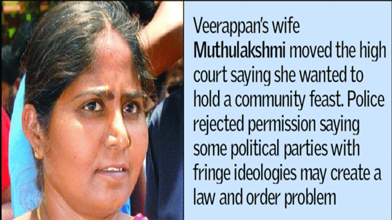 Wife of veerappan