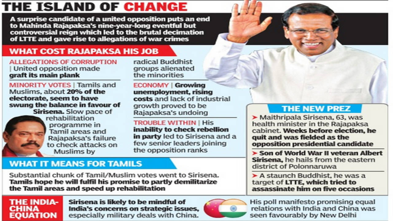 Maithreepala Sirisena Election Manifesto