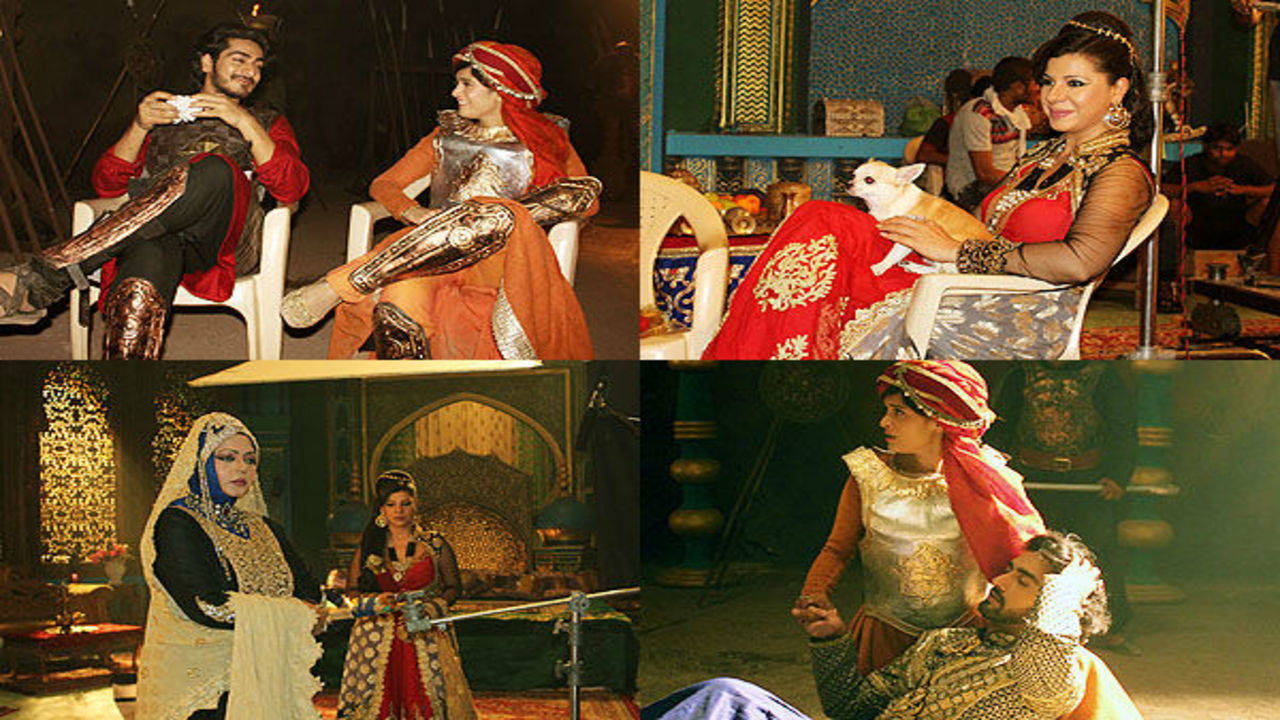 Razia Sultan': On The Sets | The Times of India