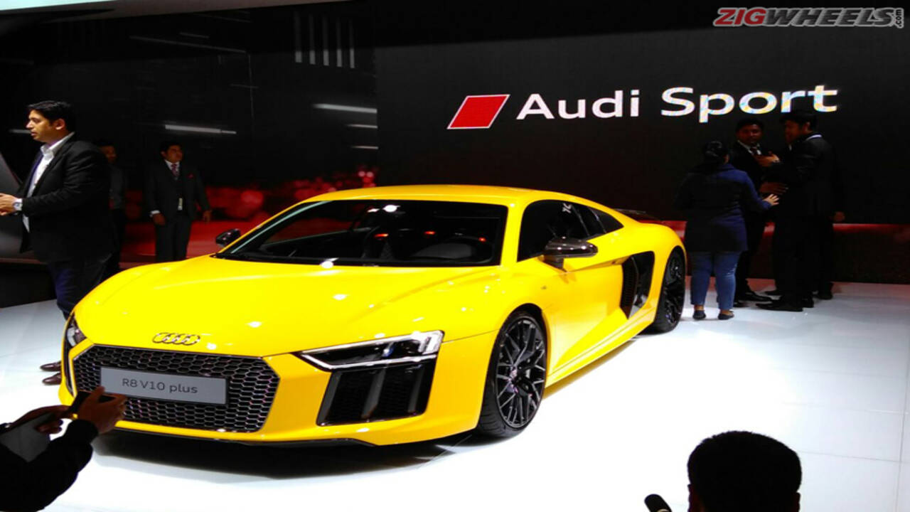 Audi R8 V10 Plus Flagship Variant To Be Launched In India New Audi R8