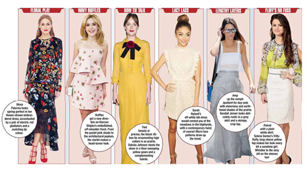 The prairie-chic look is hot this spring - Times of India