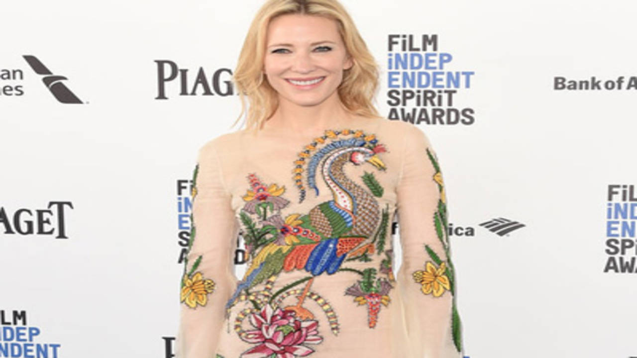 Cate Blanchett is exotic as a peacock in Gucci | The Times of India