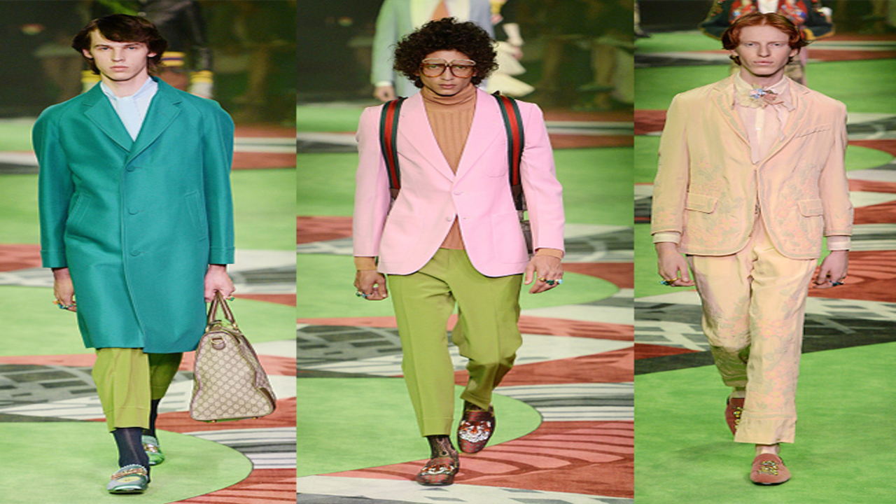 Gucci Menswear Fashion Show, Collection Spring Summer 2016