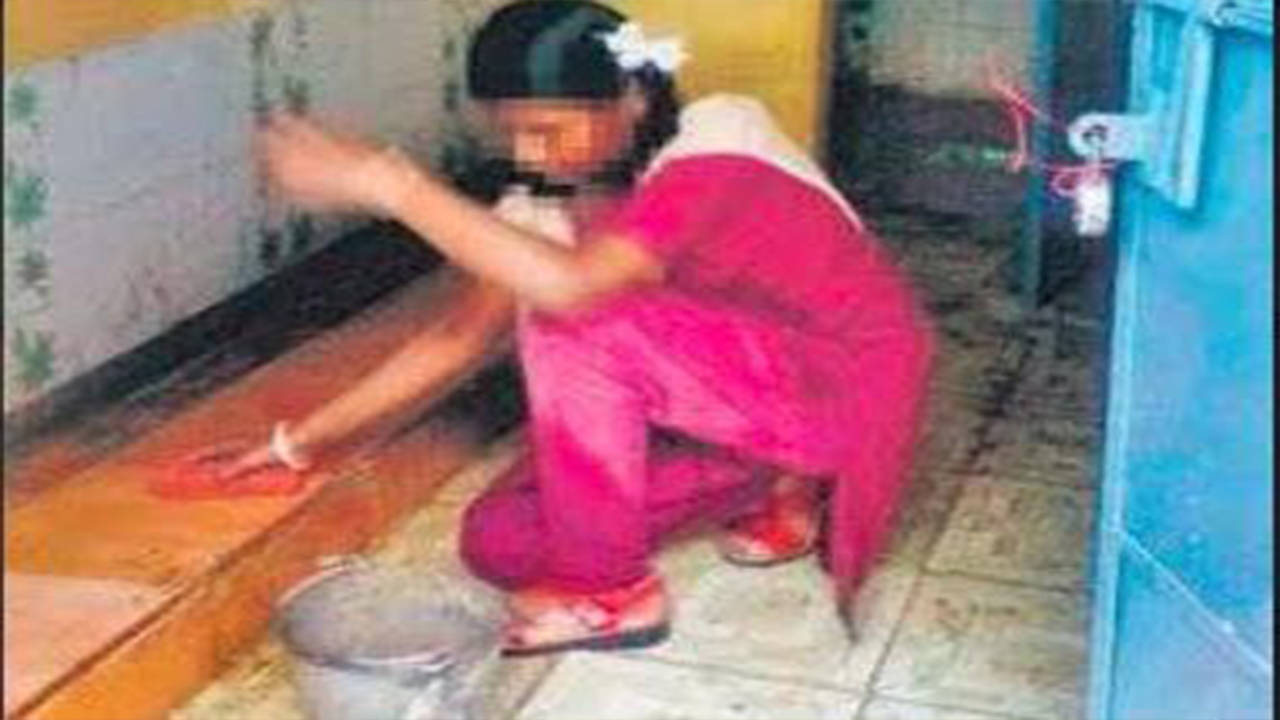 Girl students made to clean the toilets in Tamil Nadu Chennai News image