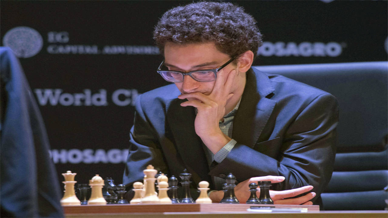 Chess Grandmaster Fabiano Caruana at OCC Saturday