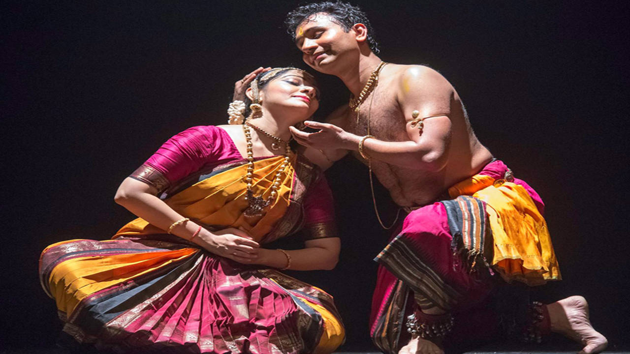 PriyaLasya- Indian Classical Dance: Bharatanatyam Performance - Upadhye Duet-  A Synopsis- Bangalore - February 2015