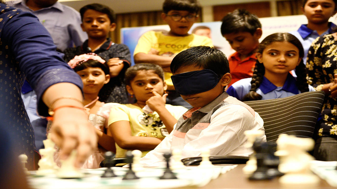 Can you play blindfold chess?