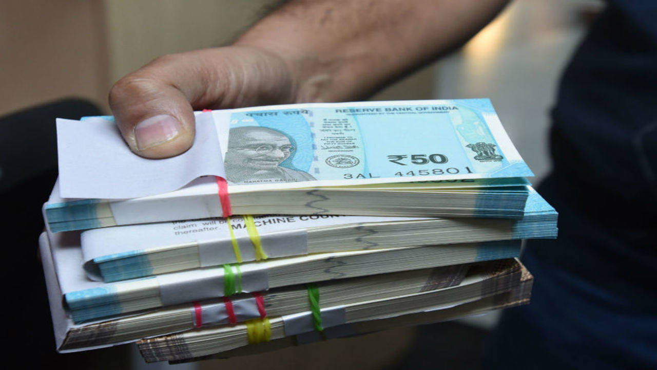 First India on X: Rupee settles 20 paise lower at 73.58