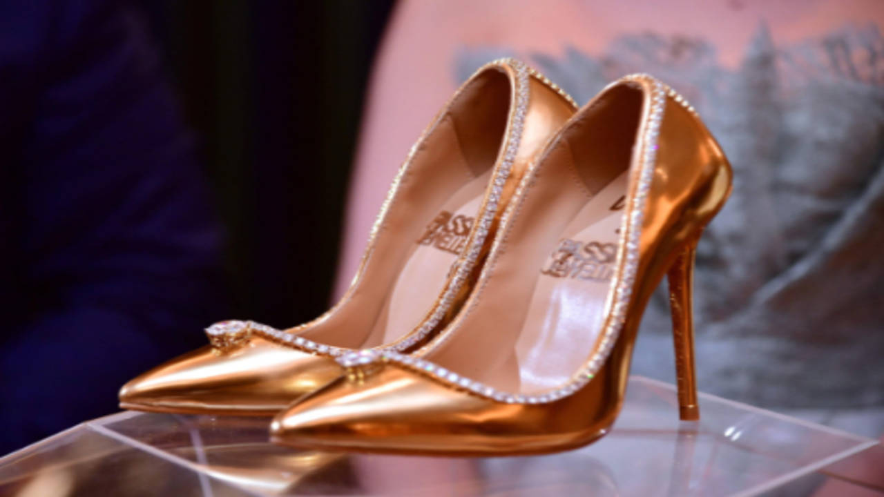World's most expensive shoes made of diamonds, gold costs $17 million -  BusinessToday