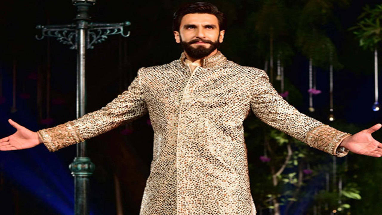 Ranveer Singh's embellished tuxedo is the ultimate style move to pull at a  black-tie event