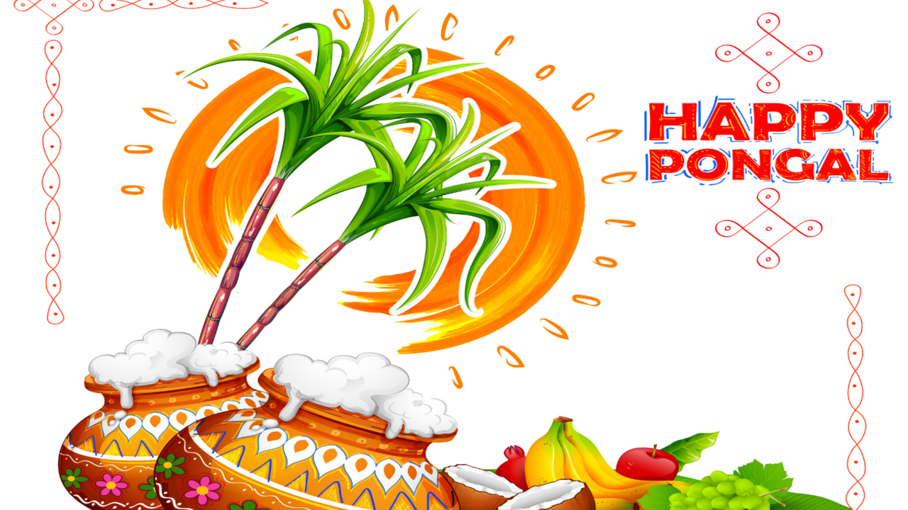 Pongal Celebration Vector Art, Icons, and Graphics for Free Download