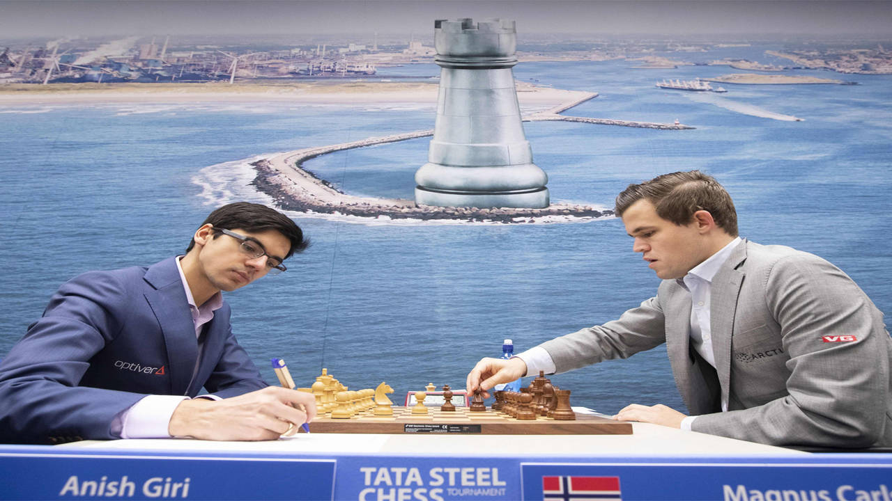 Vishy Anand vs Magnus Carlsen  Tata Steel Chess India Blitz 2019 