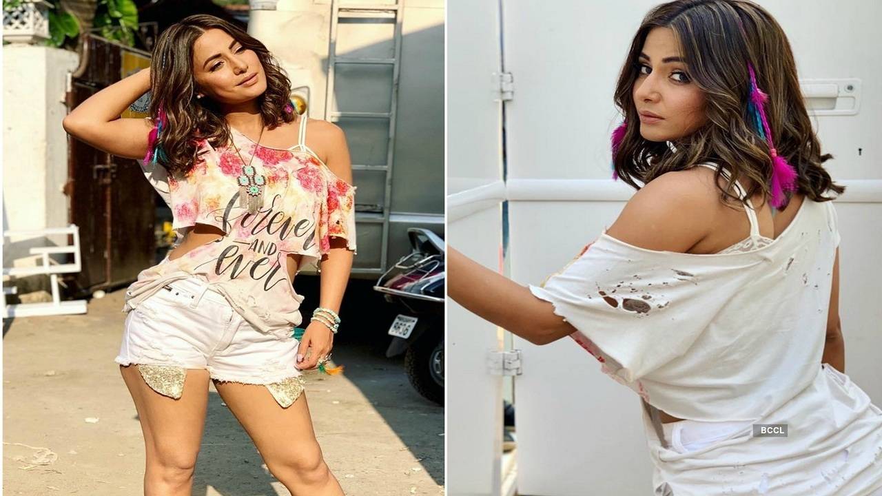 Fashionista Of 'Bigg Boss', Hina Khan's Outfits Are A Perfect Pick For A  Romantic Honeymoon