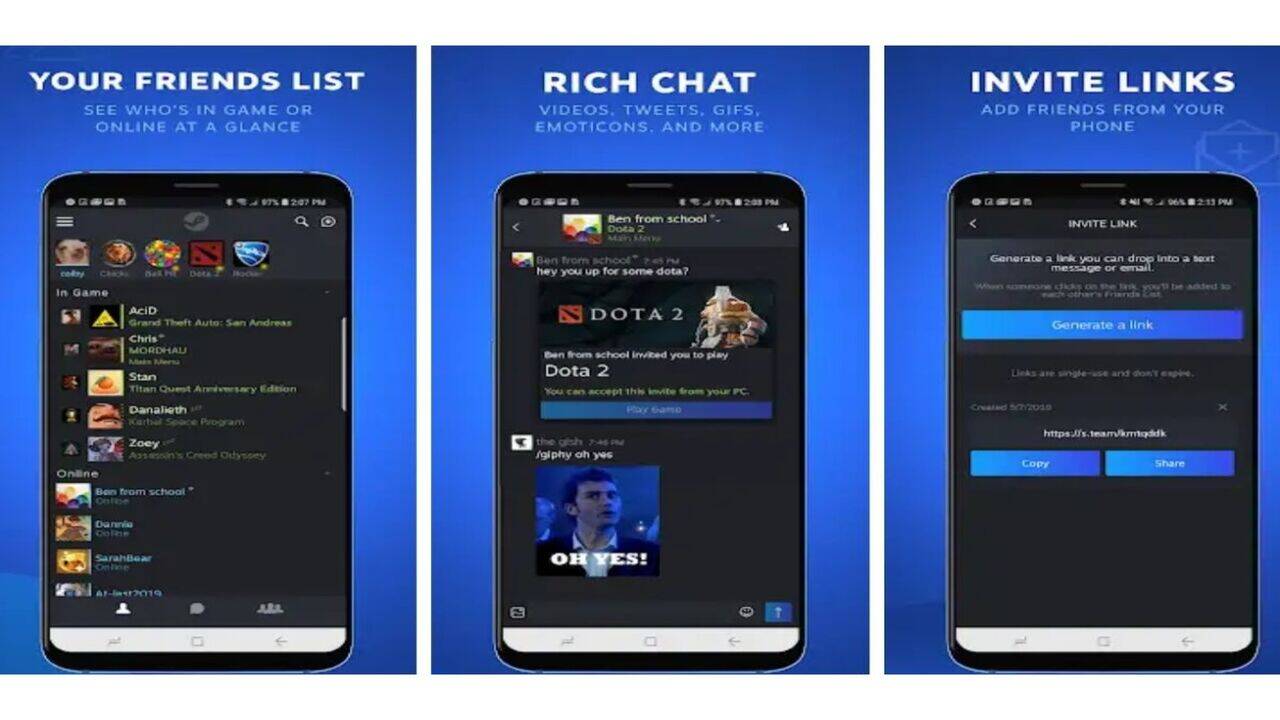 Valve launches Steam Chat mobile app for Android and iPhone - Times of India