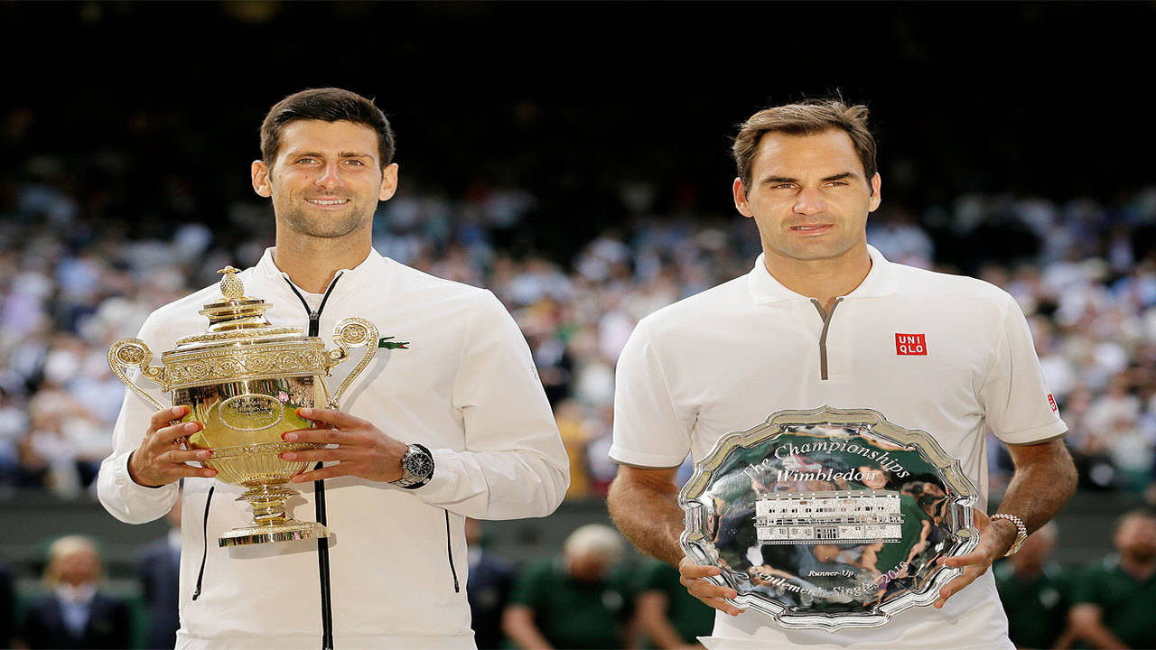 Roger Federer and Novak Djokovic make history by playing in first ever  fifth-set tie-breaker at Wimbledon 2019 – The Sun