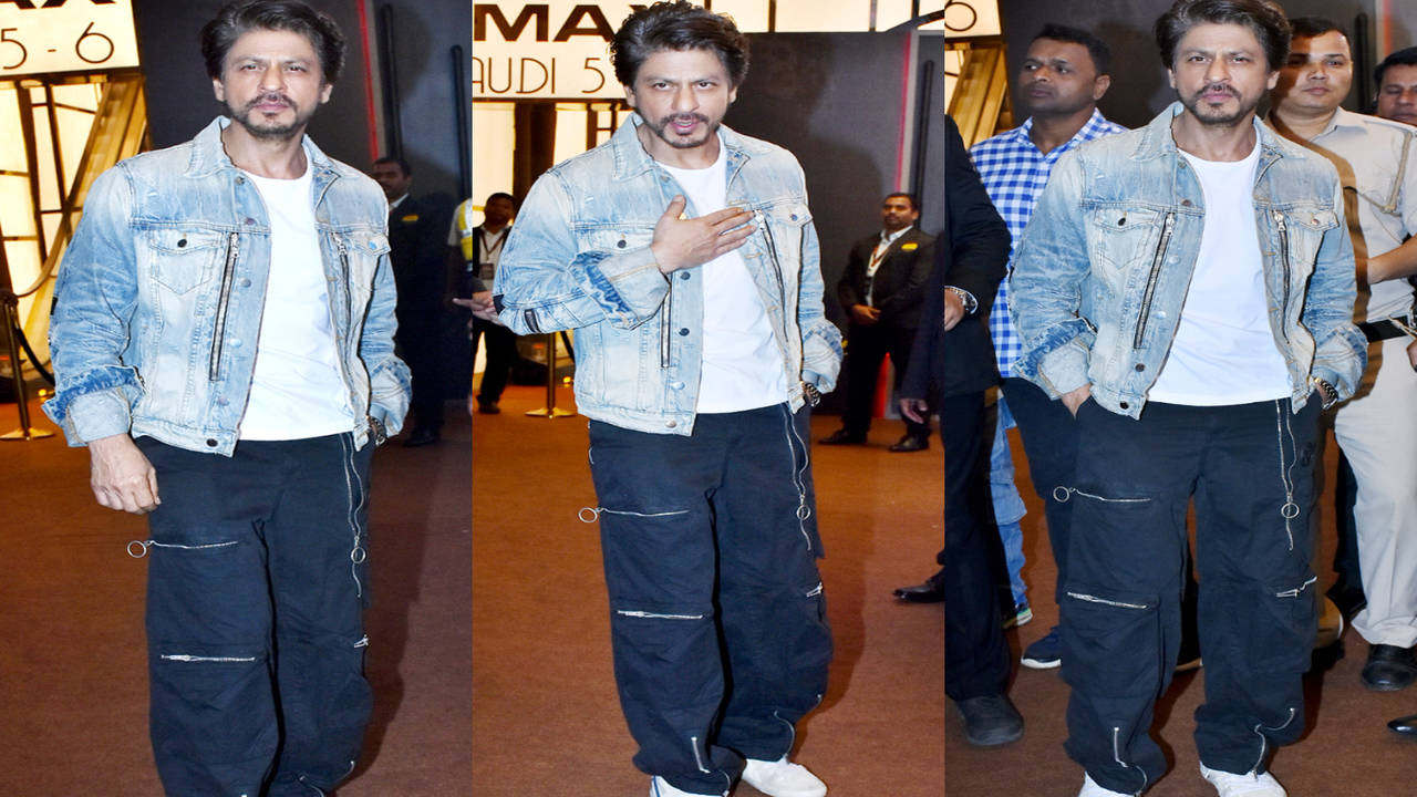 Shahrukh Khan in Denim Jacket: A Stylish Bollywood Look