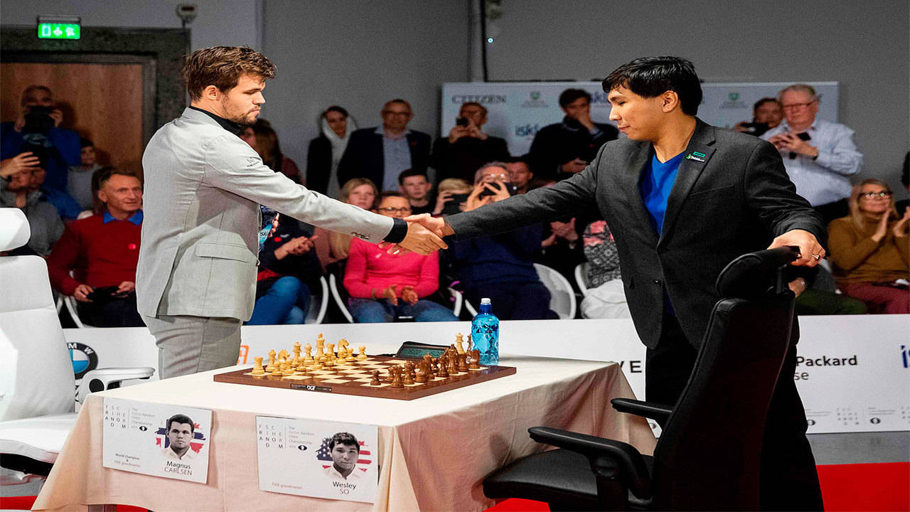 Magnus Carlsen Defeats Hikaru Nakamura in Fischer Random Match